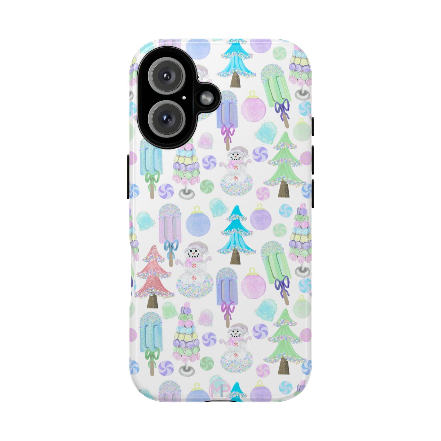 Cute Winter Phone Case, Festive Holiday Design, Tough Phone Cover, Winter Wonderland Case, Christmas Gift for Friends