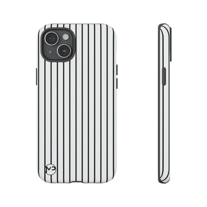 Striped Tough Phone Case — Slim Protective iPhone Cover