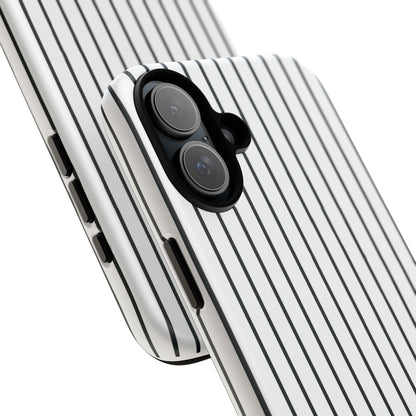 Striped Tough Phone Case — Slim Protective iPhone Cover
