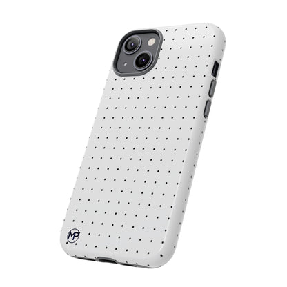 White Mini Polka-Dot Dot Tough Phone Case
