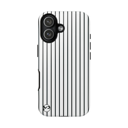 Striped Tough Phone Case — Slim Protective iPhone Cover