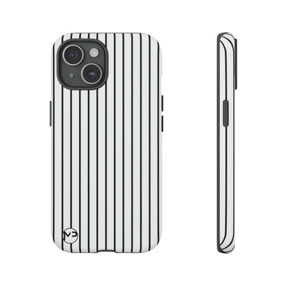Striped Tough Phone Case — Slim Protective iPhone Cover