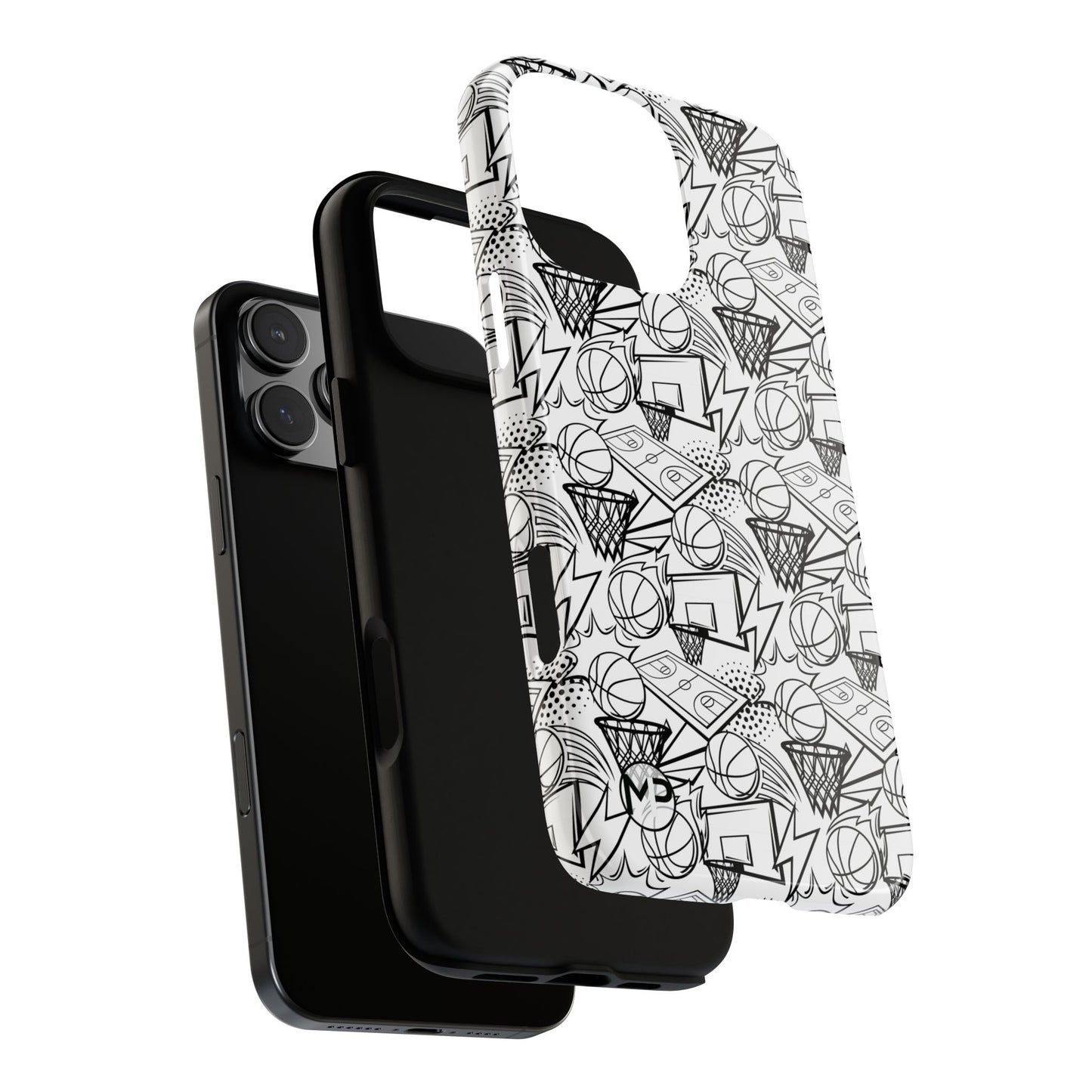Basketball Doodle Tough Phone Case