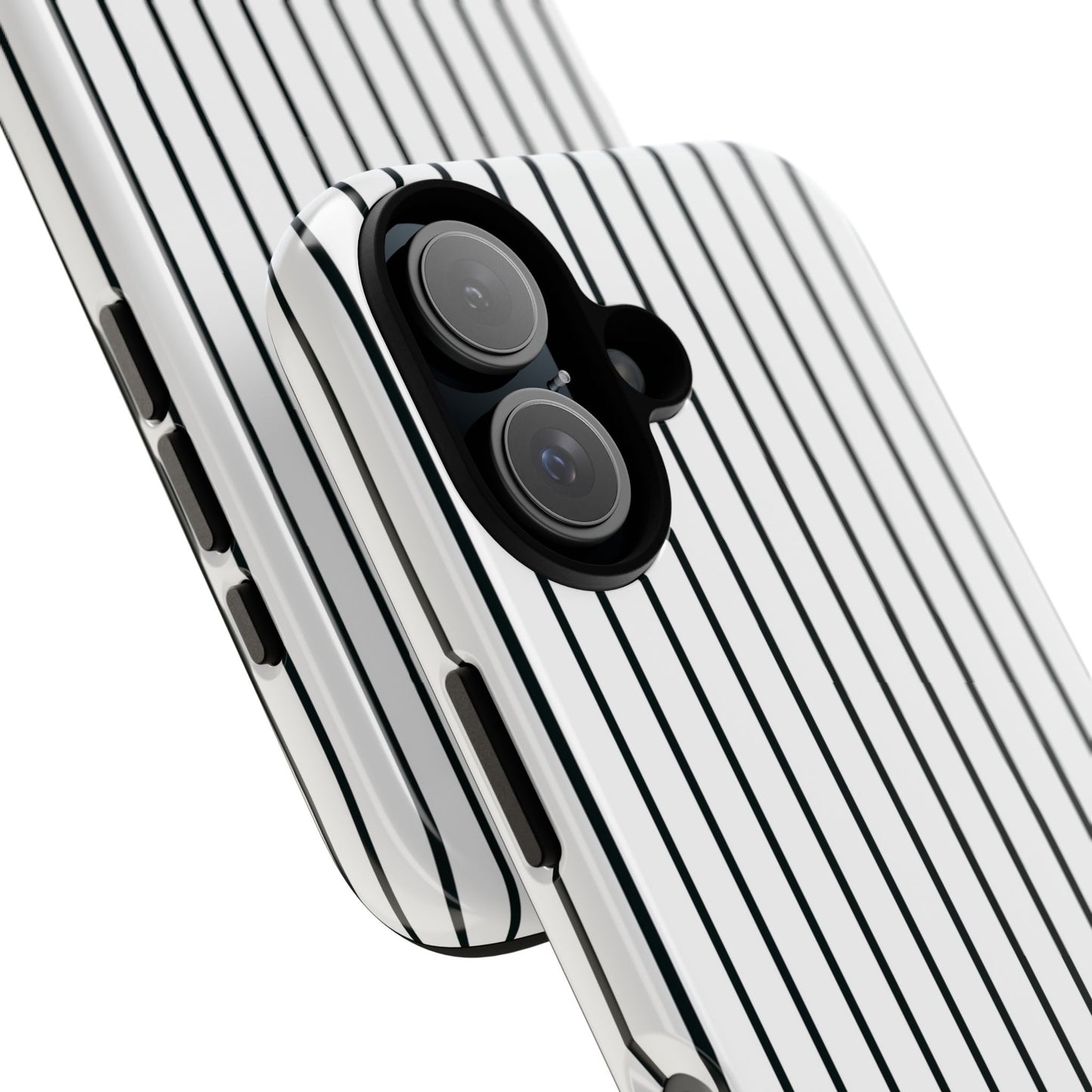 Striped Tough Phone Case — Slim Protective iPhone Cover