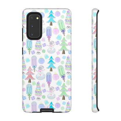 Cute Winter Phone Case, Festive Holiday Design, Tough Phone Cover, Winter Wonderland Case, Christmas Gift for Friends