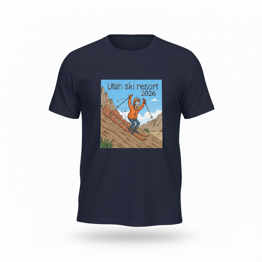 Utah Ski Resort 2026 Tee