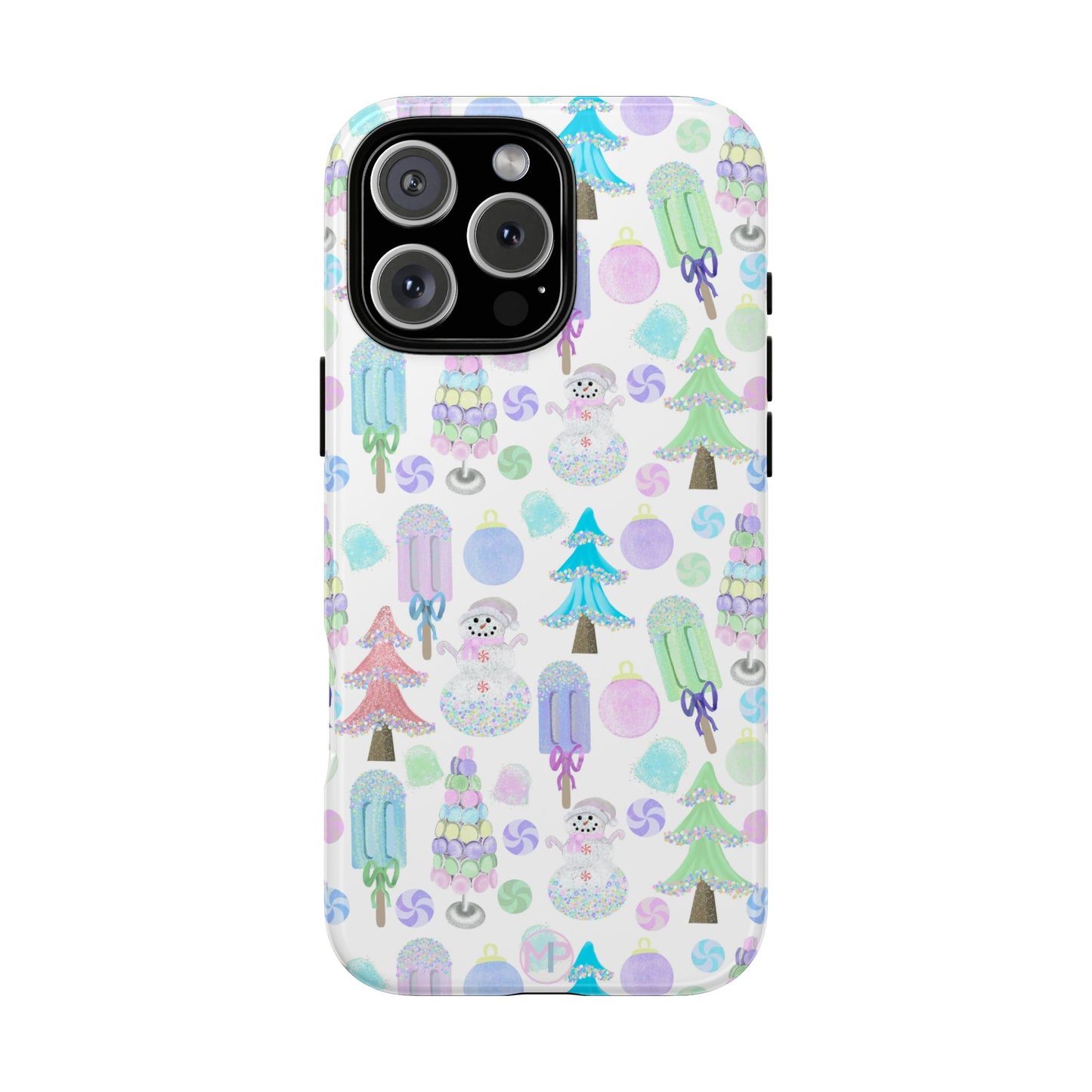 Cute Winter Phone Case, Festive Holiday Design, Tough Phone Cover, Winter Wonderland Case, Christmas Gift for Friends