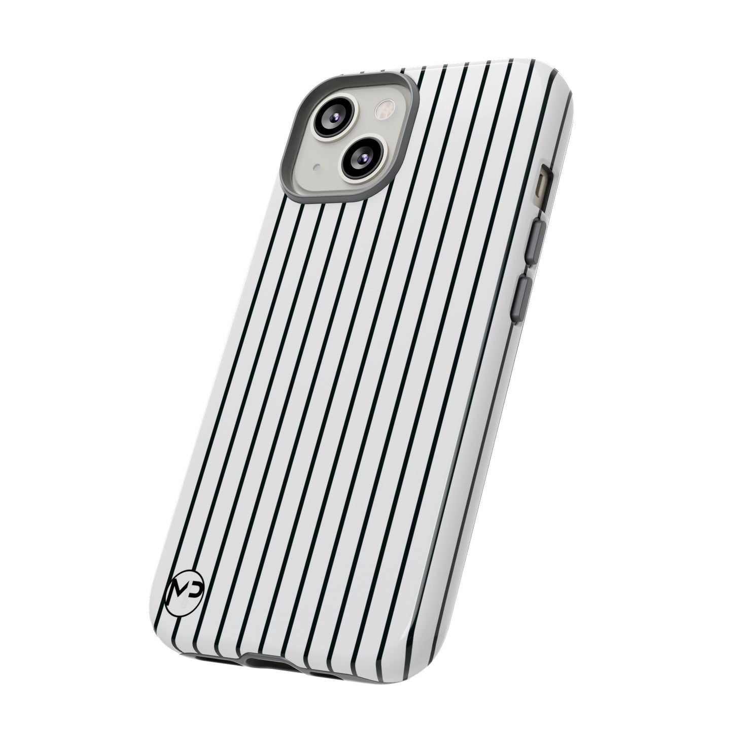 Striped Tough Phone Case — Slim Protective iPhone Cover