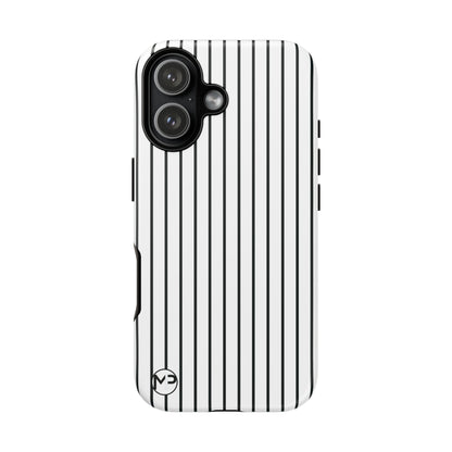 Striped Tough Phone Case — Slim Protective iPhone Cover