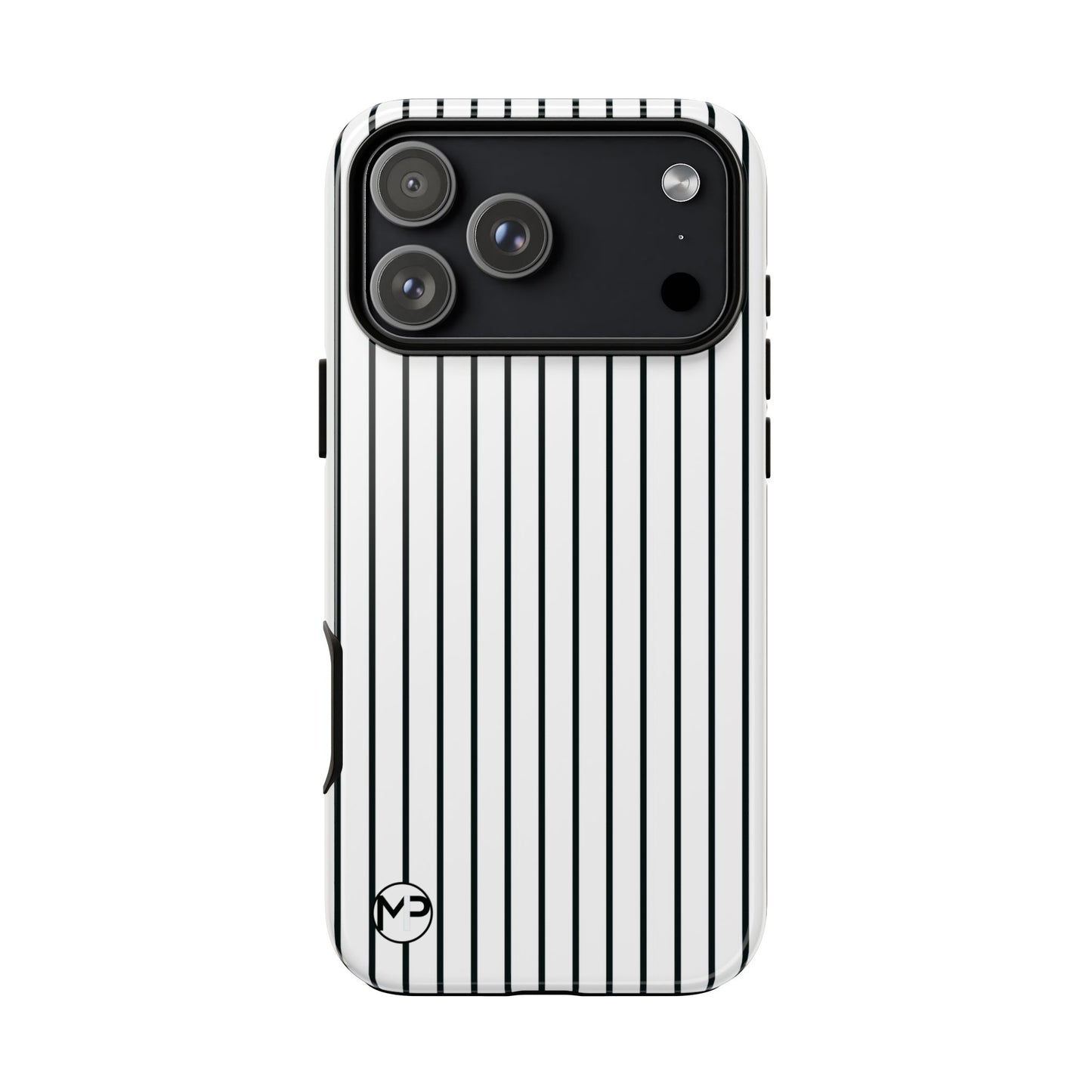 Striped Tough Phone Case — Slim Protective iPhone Cover