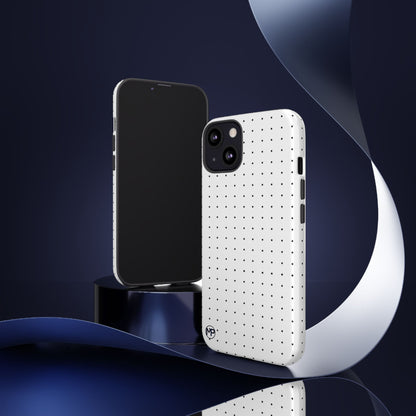 White Mini Polka-Dot Dot Tough Phone Case