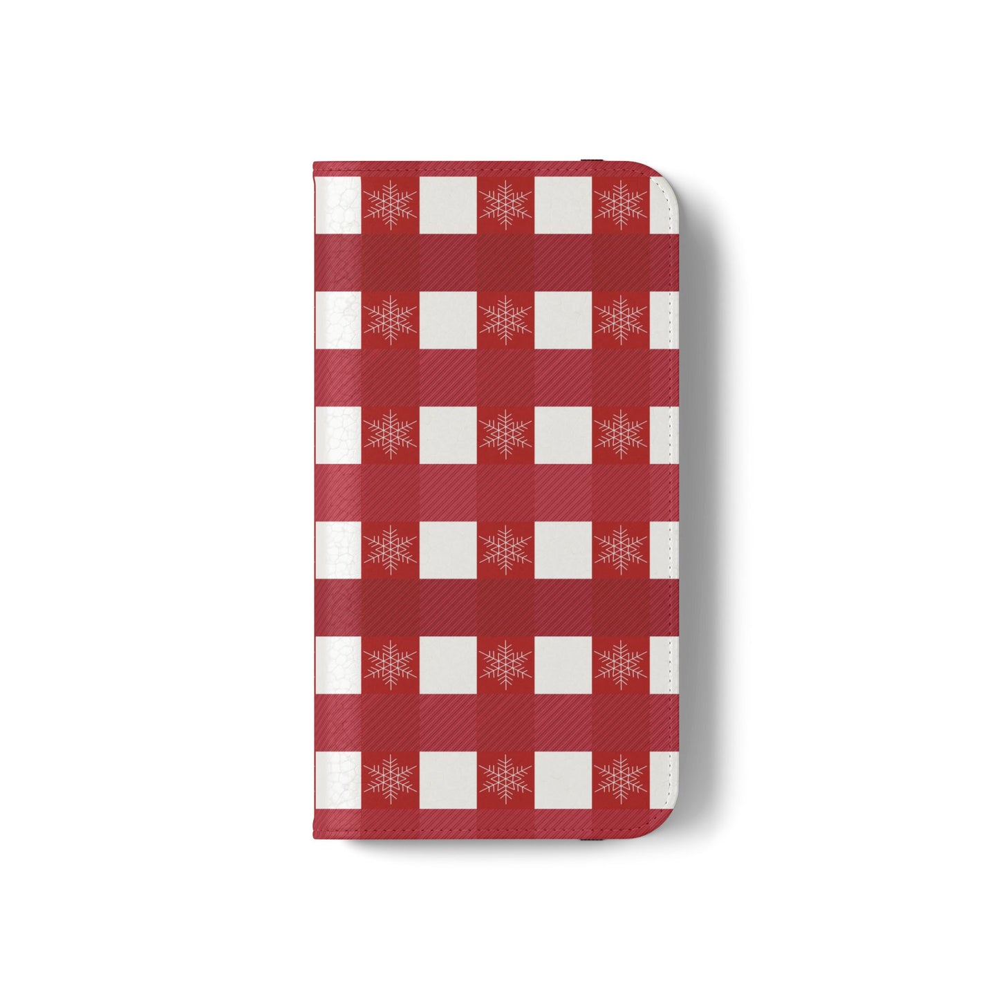 Red Buffalo Plaid Holiday Wallet Phone Case