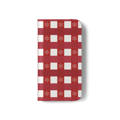 Red Buffalo Plaid Holiday Wallet Phone Case