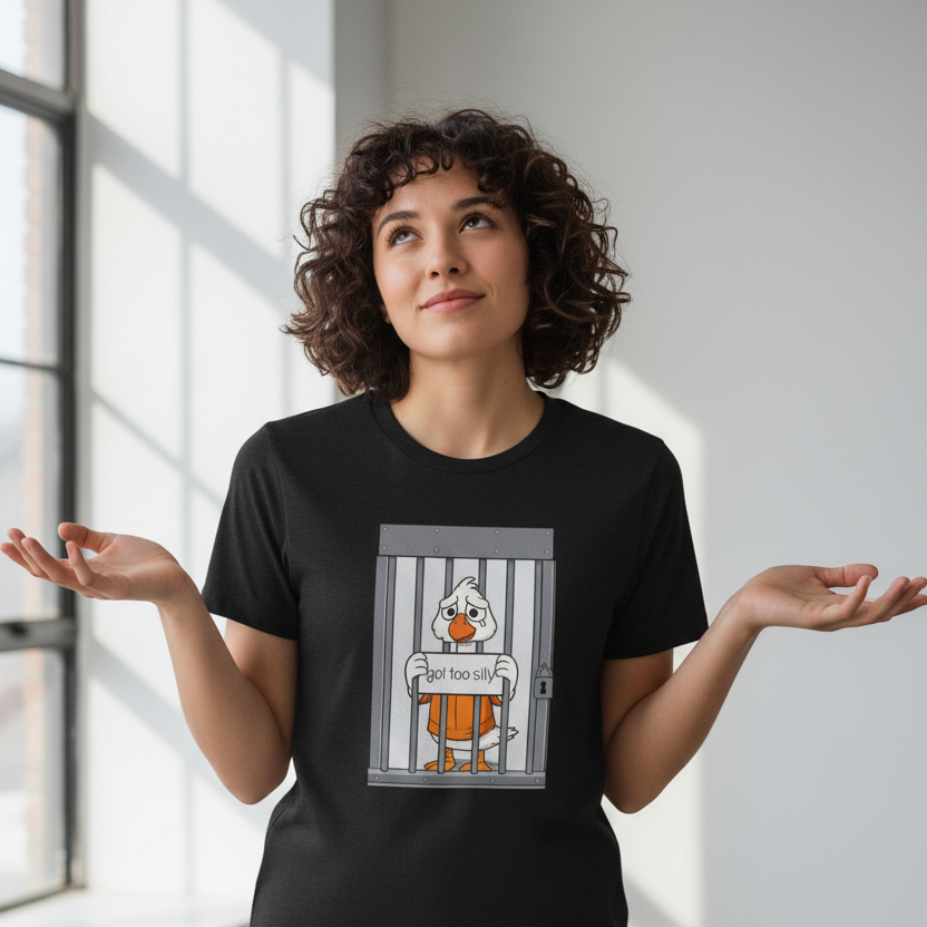 "Got too silly" | Silly Goose Graphic Tee