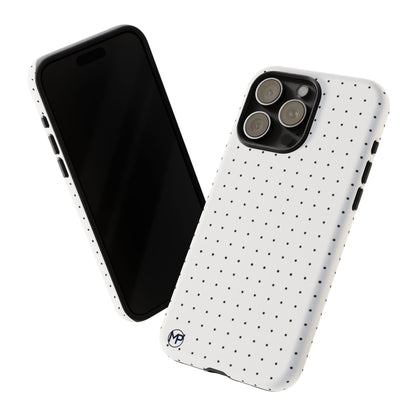 White Mini Polka-Dot Dot Tough Phone Case