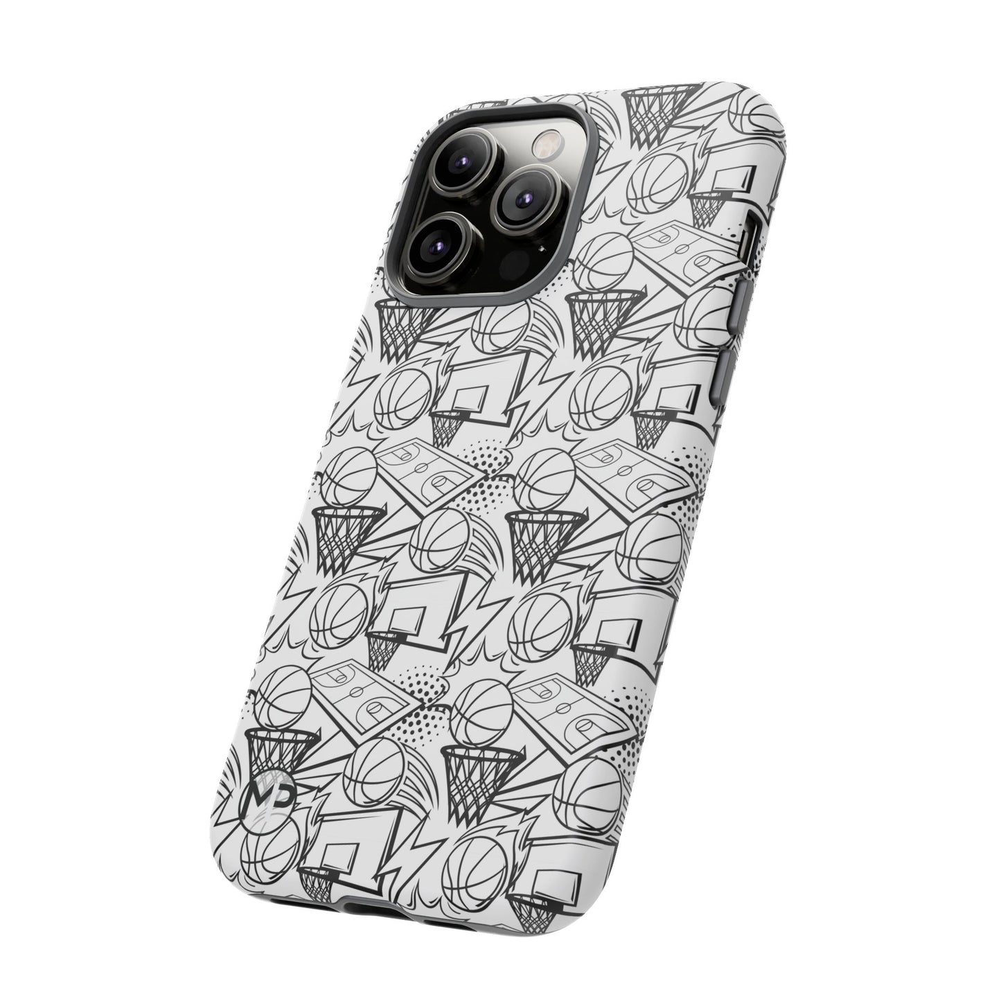 Basketball Doodle Tough Phone Case