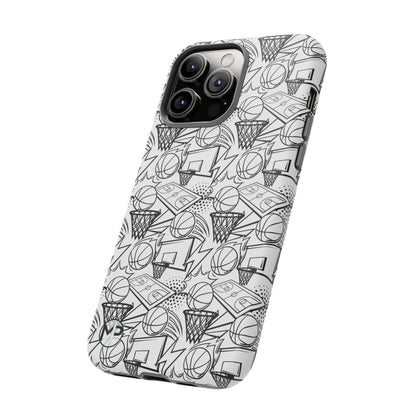 Basketball Doodle Tough Phone Case