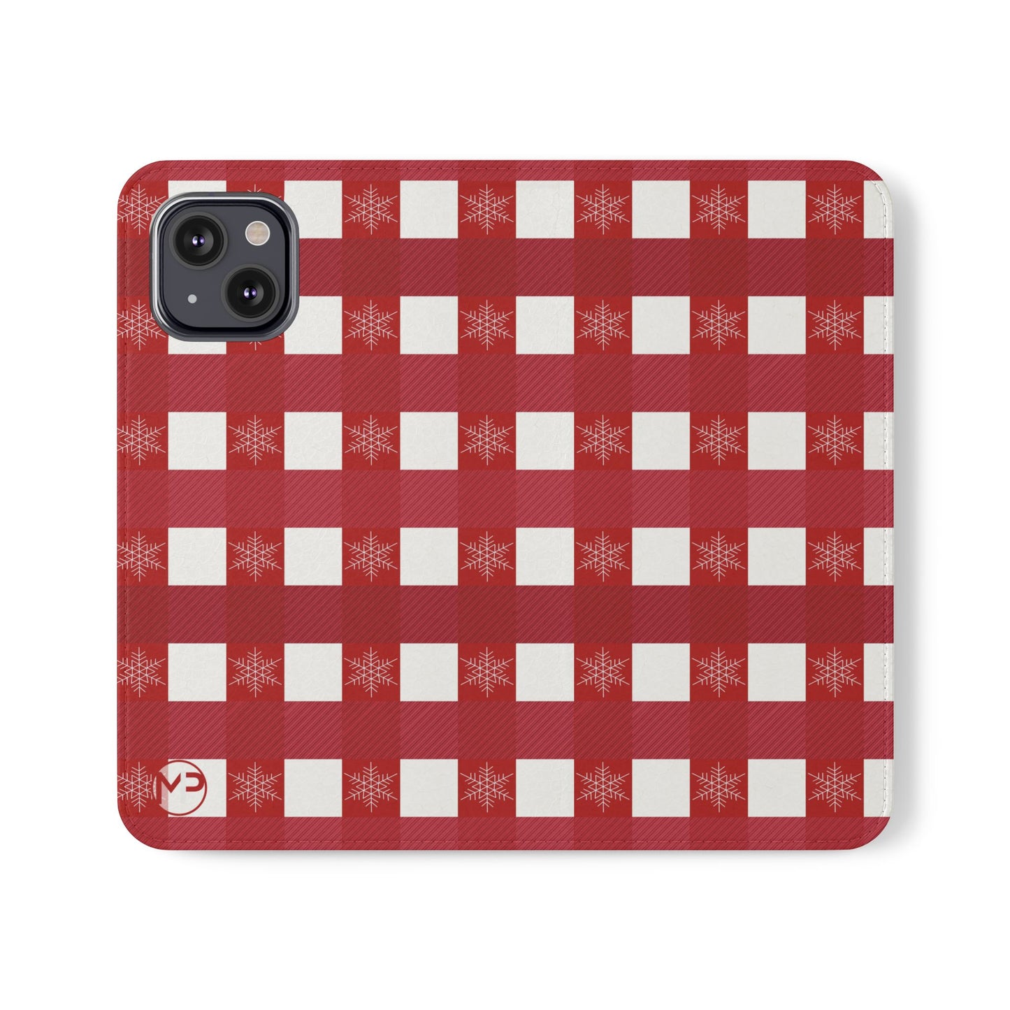 Red Buffalo Plaid Holiday Wallet Phone Case