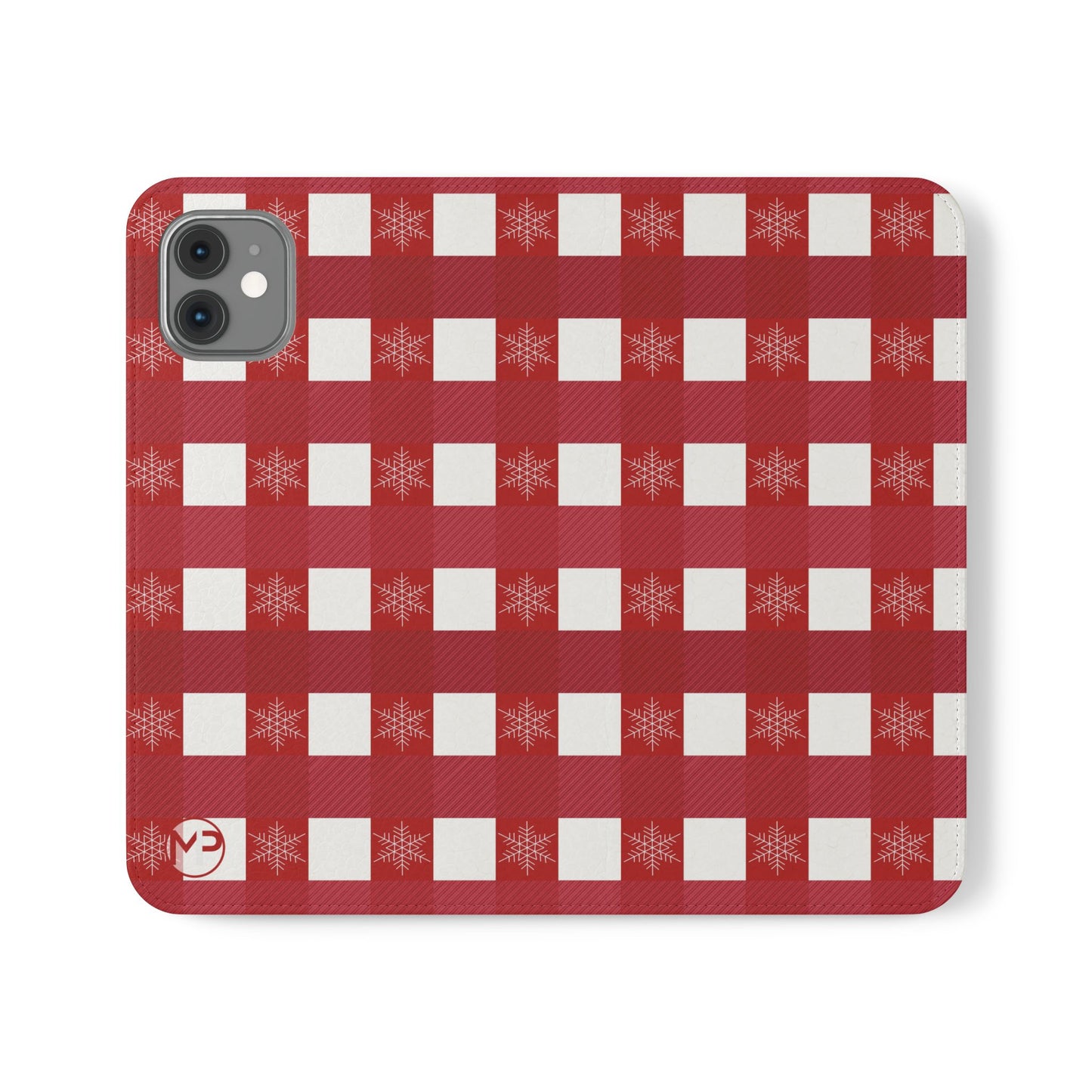 Red Buffalo Plaid Holiday Wallet Phone Case