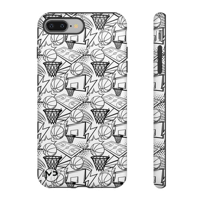 Basketball Doodle Tough Phone Case