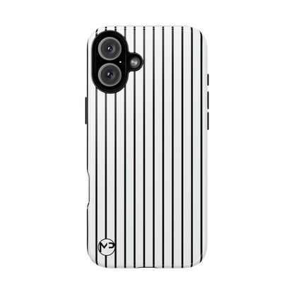 Striped Tough Phone Case — Slim Protective iPhone Cover