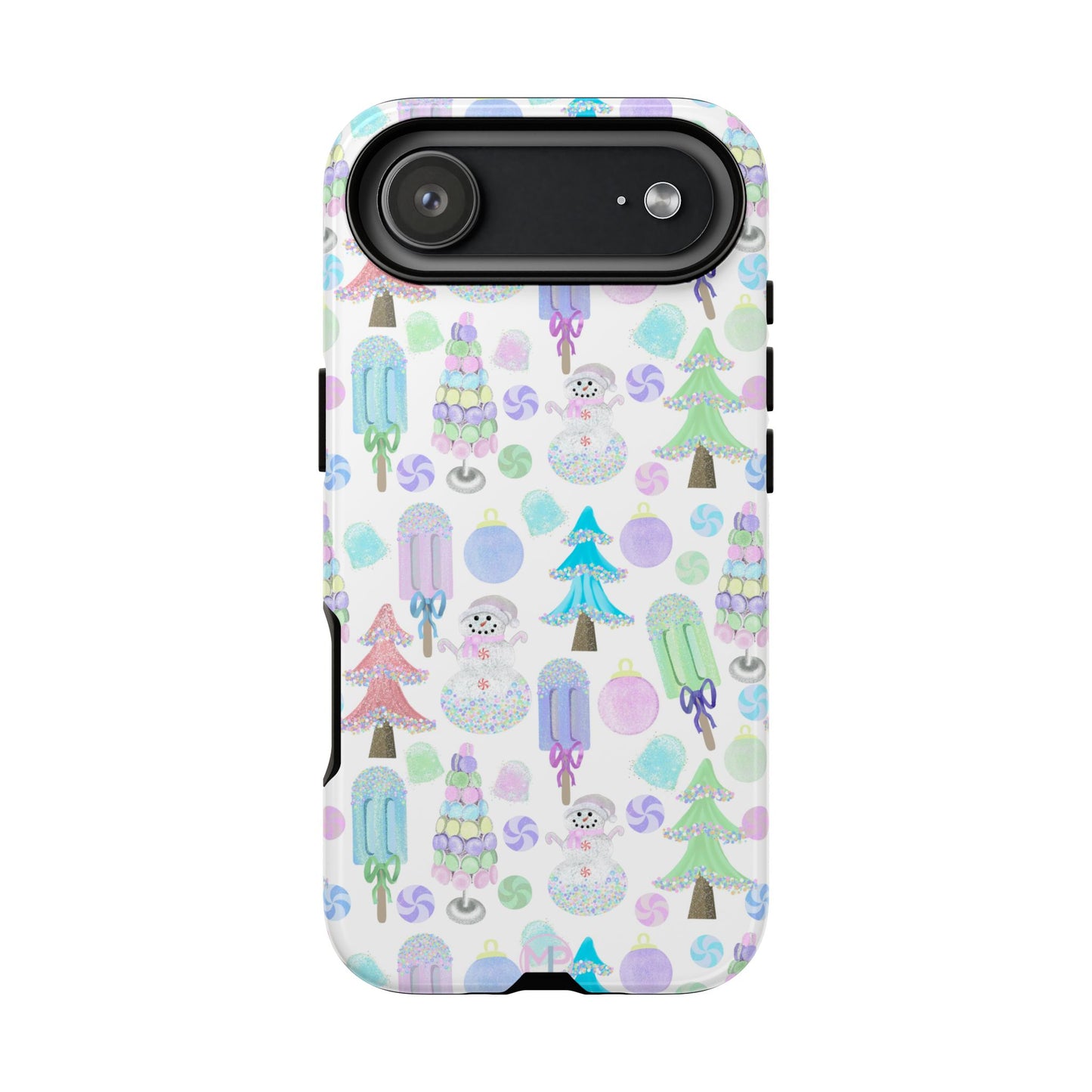 Cute Winter Phone Case, Festive Holiday Design, Tough Phone Cover, Winter Wonderland Case, Christmas Gift for Friends