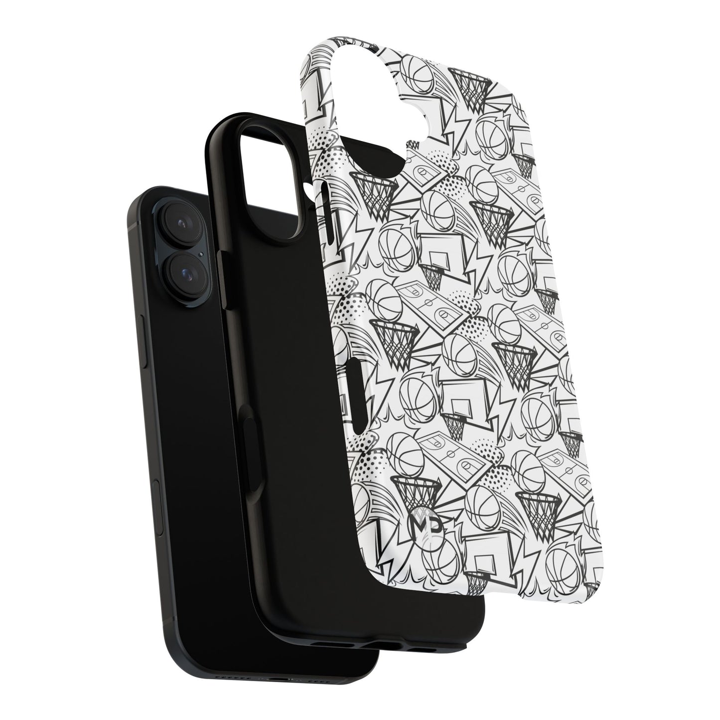 Basketball Doodle Tough Phone Case