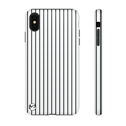 Striped Tough Phone Case — Slim Protective iPhone Cover