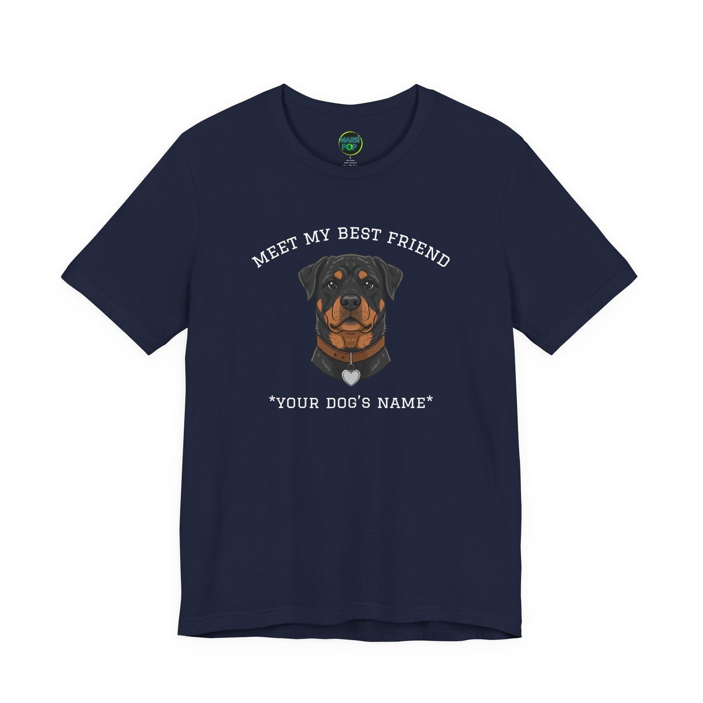 Rottweiler Personalized Dog T-Shirt