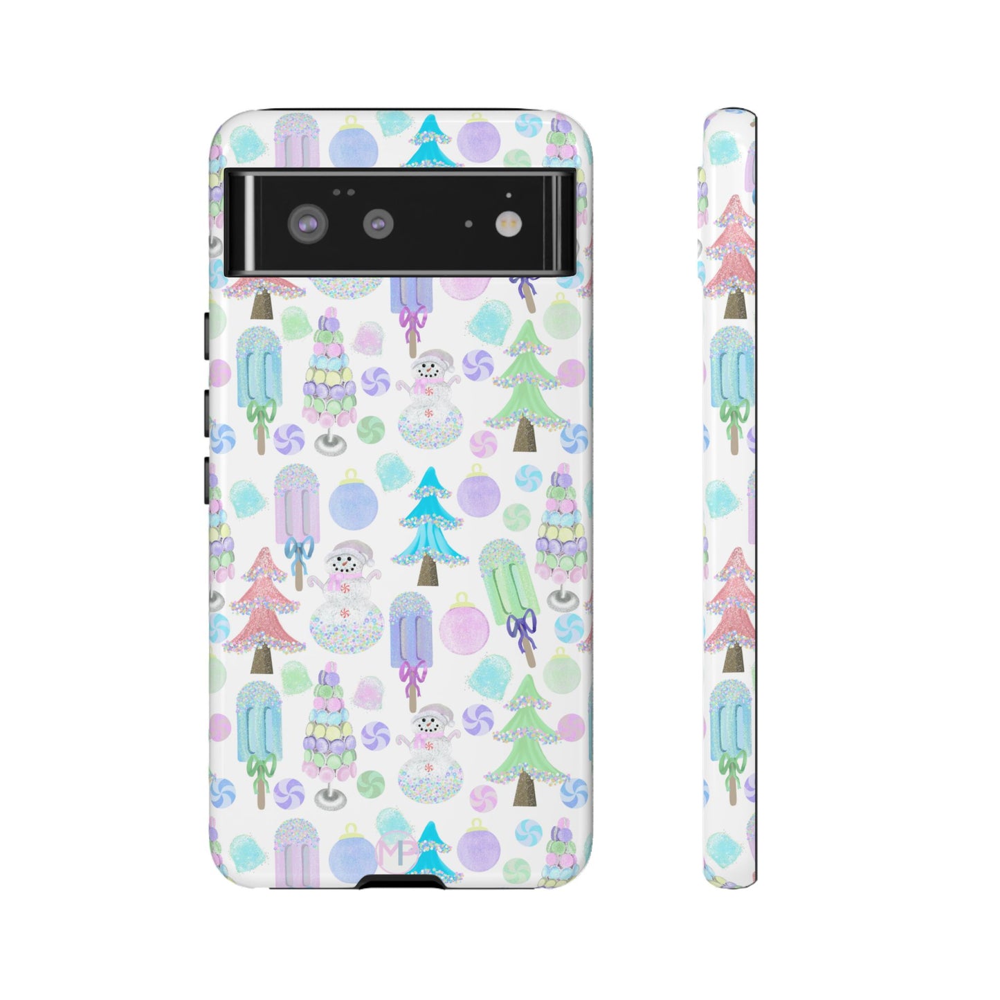Cute Winter Phone Case, Festive Holiday Design, Tough Phone Cover, Winter Wonderland Case, Christmas Gift for Friends