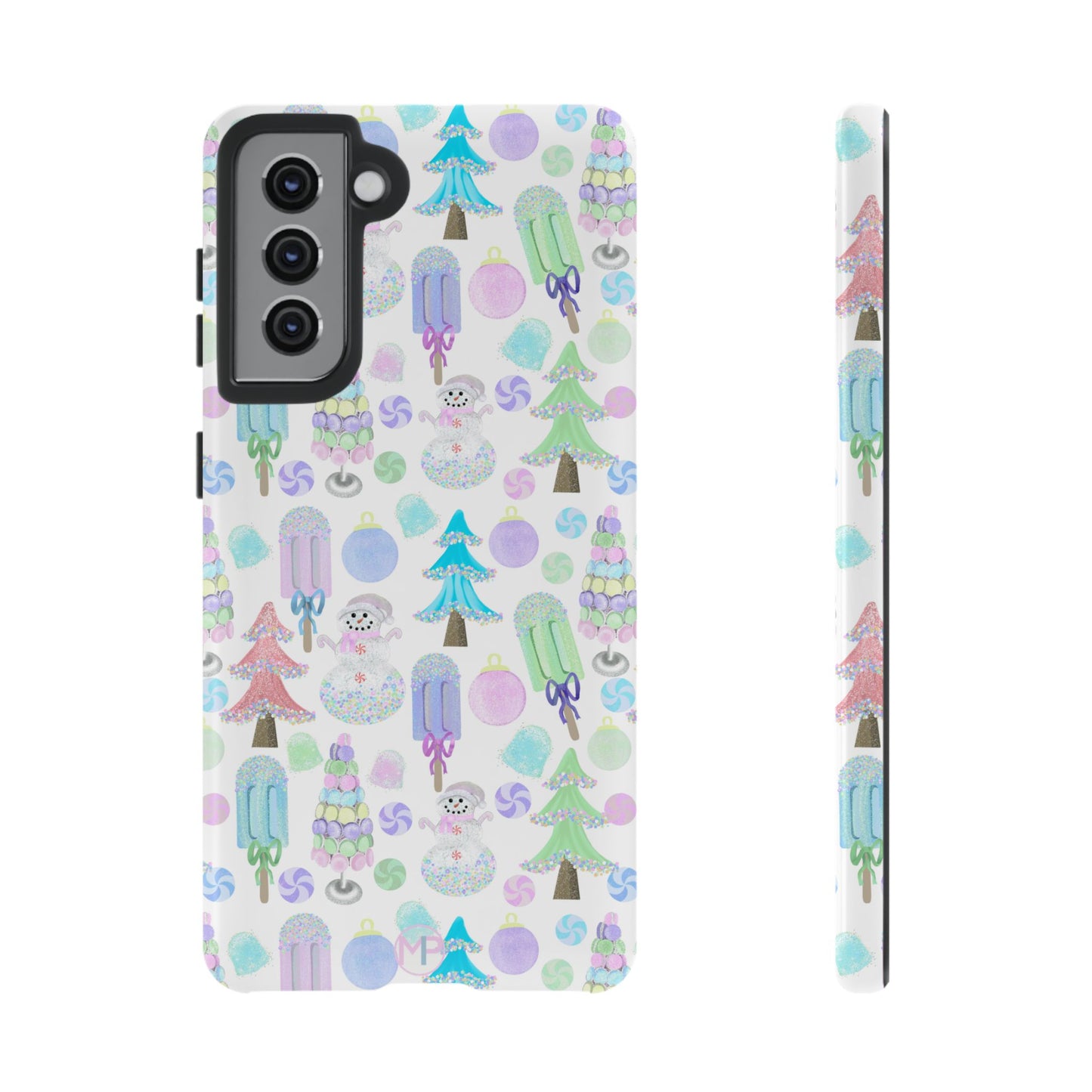 Cute Winter Phone Case, Festive Holiday Design, Tough Phone Cover, Winter Wonderland Case, Christmas Gift for Friends
