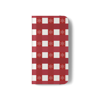 Red Buffalo Plaid Holiday Wallet Phone Case