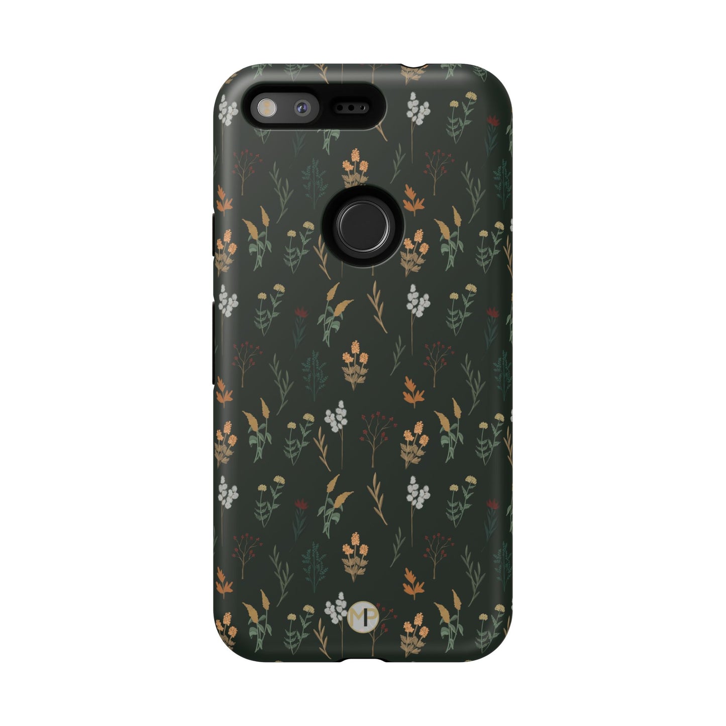 Pressed Floral Tough Phone Case - Durable Design for Nature Lovers