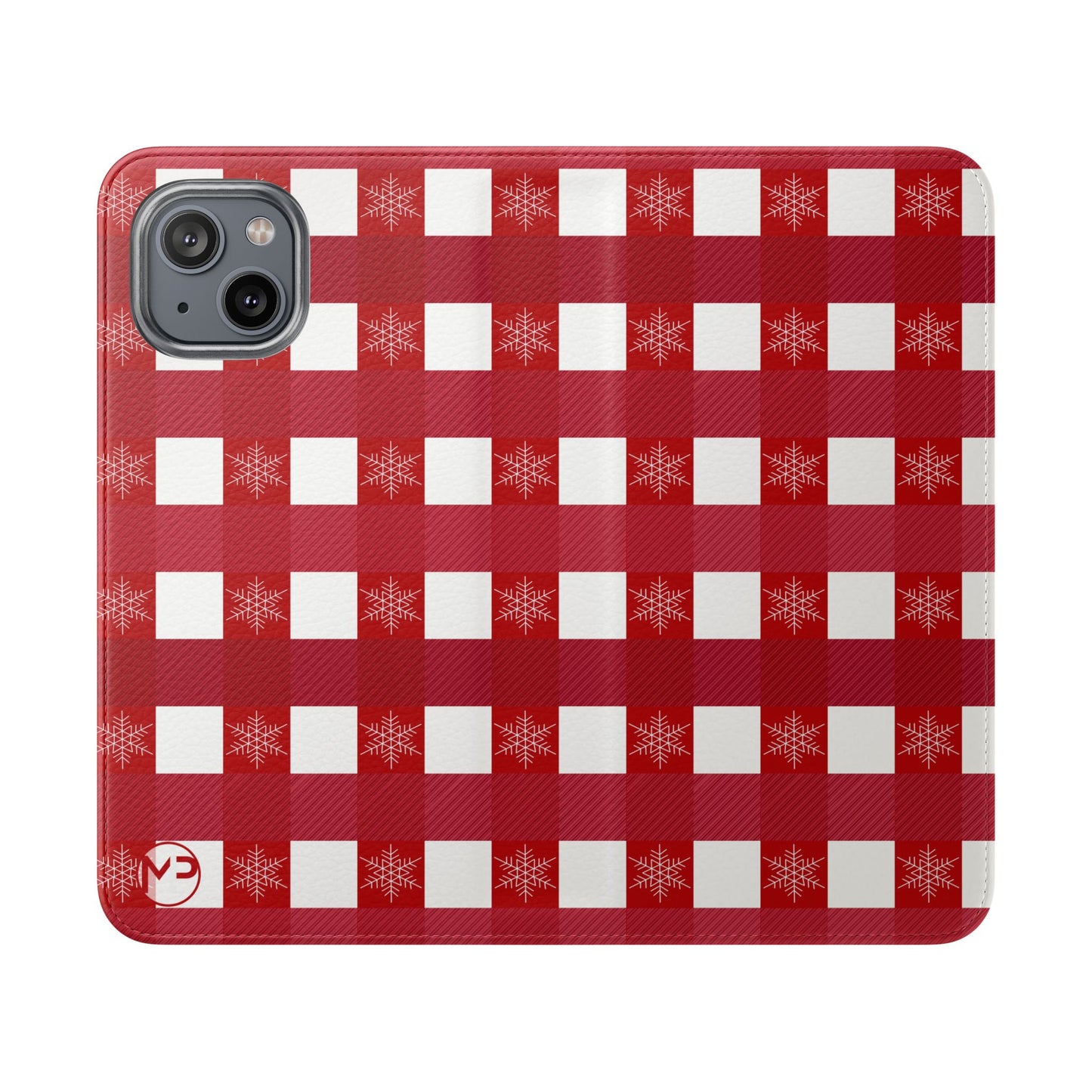 Red Buffalo Plaid Holiday Wallet Phone Case