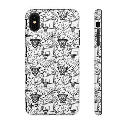 Basketball Doodle Tough Phone Case
