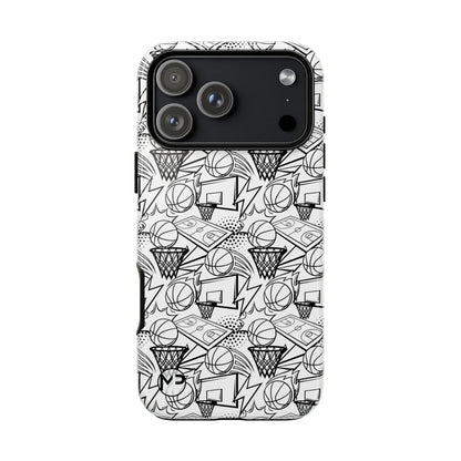 Basketball Doodle Tough Phone Case