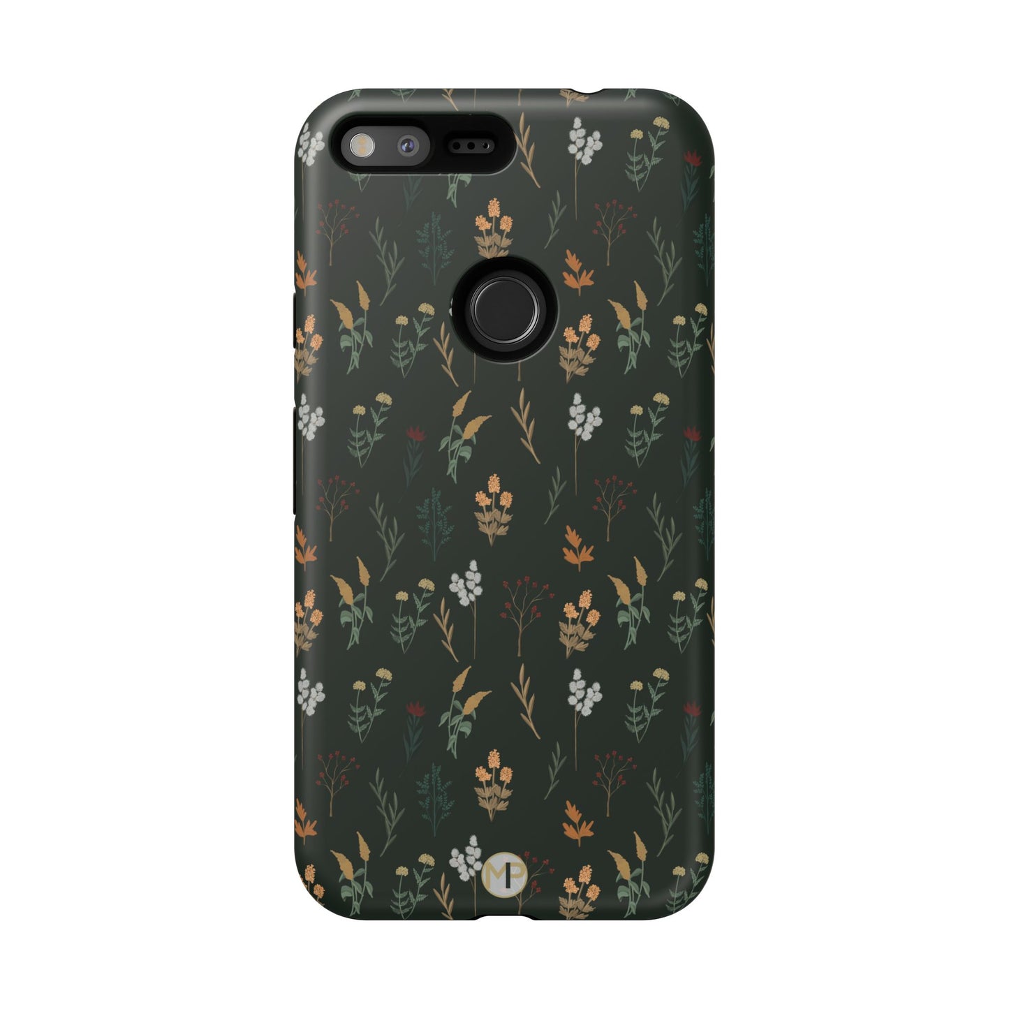 Pressed Floral Tough Phone Case - Durable Design for Nature Lovers