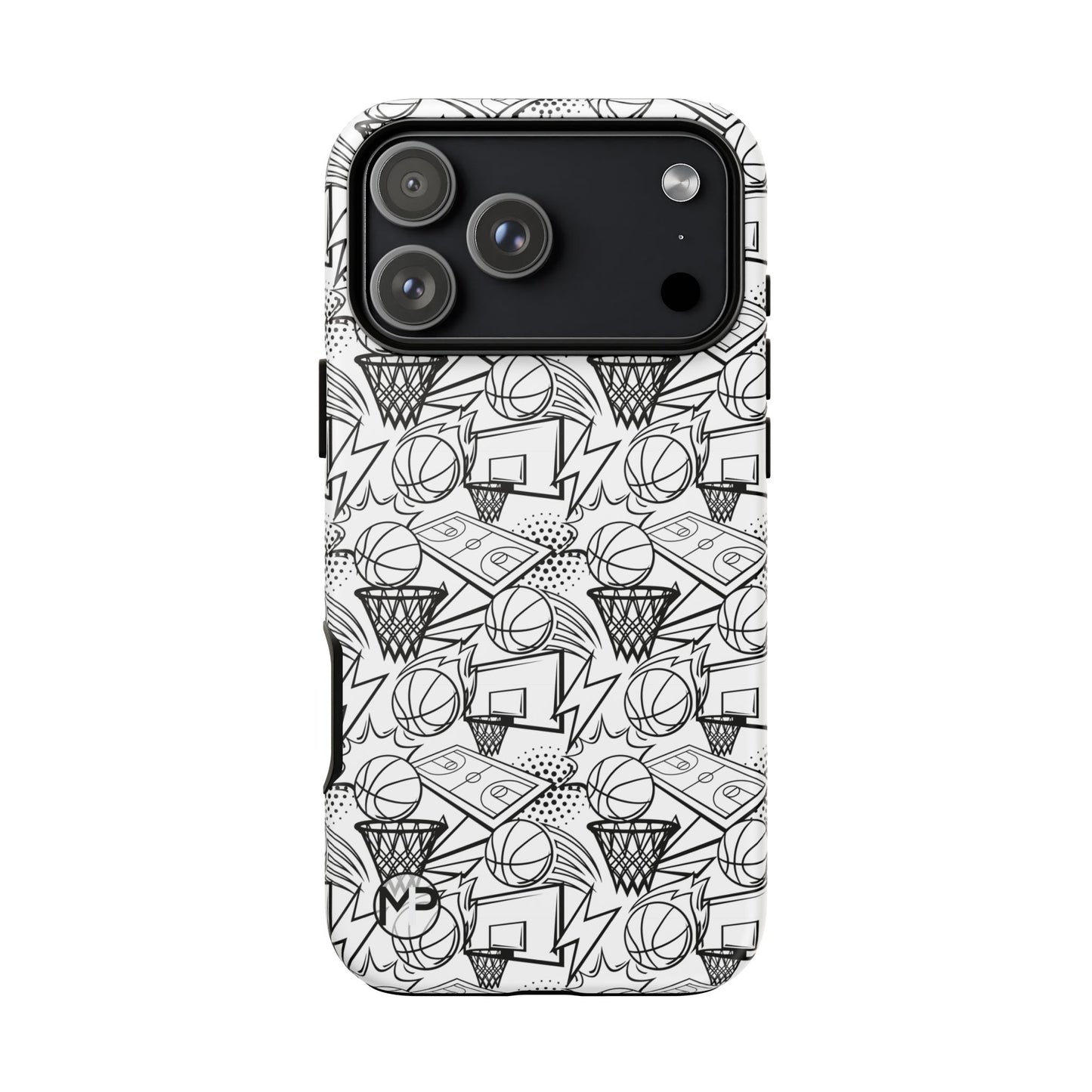 Basketball Doodle Tough Phone Case