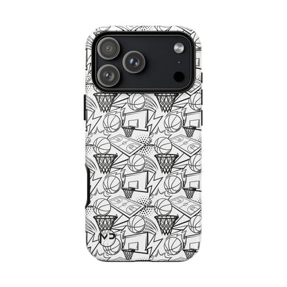 Basketball Doodle Tough Phone Case