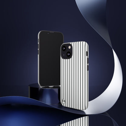 Striped Tough Phone Case — Slim Protective iPhone Cover