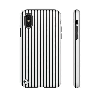 Striped Tough Phone Case — Slim Protective iPhone Cover