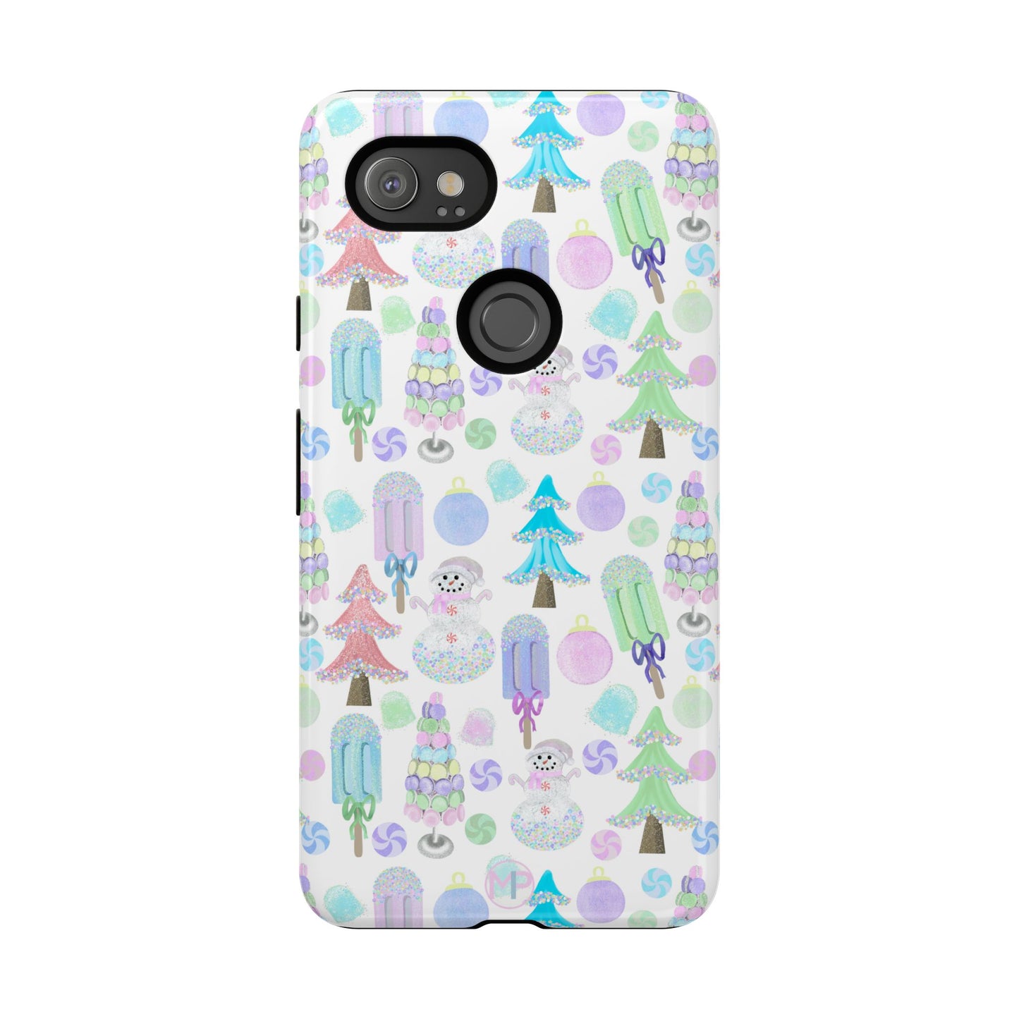 Cute Winter Phone Case, Festive Holiday Design, Tough Phone Cover, Winter Wonderland Case, Christmas Gift for Friends