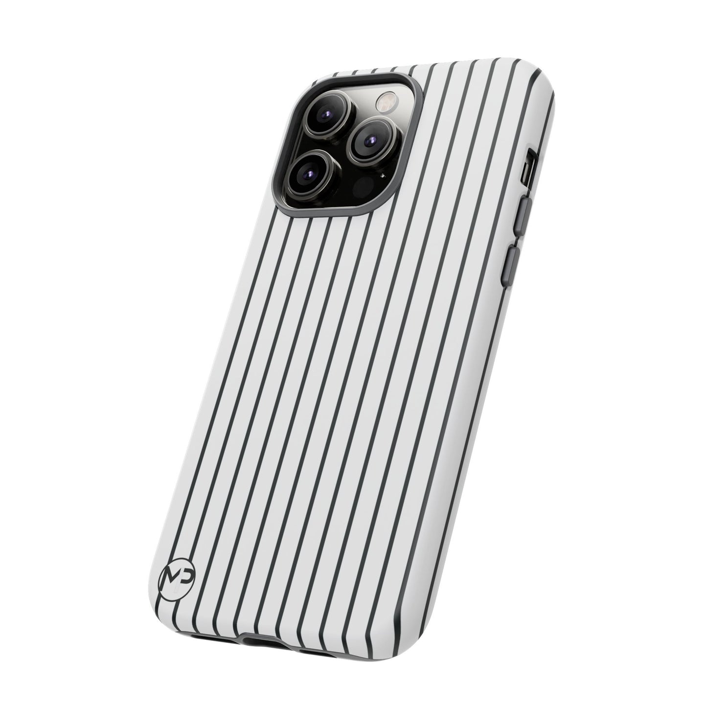 Striped Tough Phone Case — Slim Protective iPhone Cover