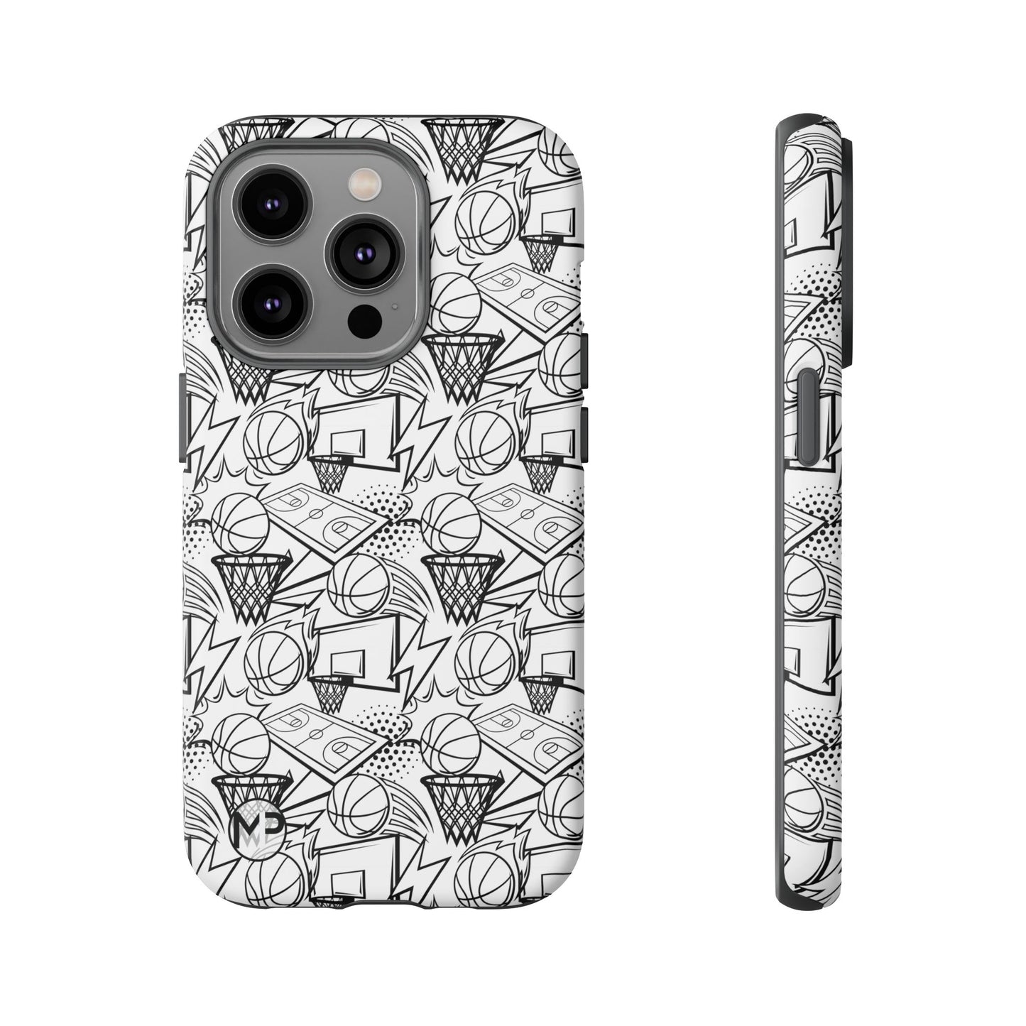 Basketball Doodle Tough Phone Case