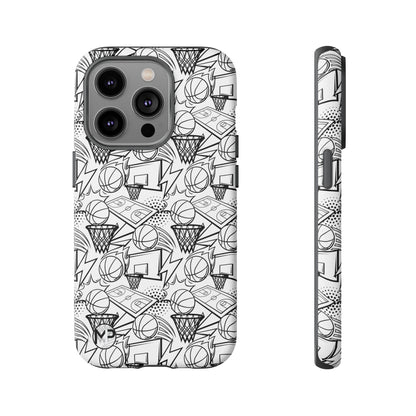 Basketball Doodle Tough Phone Case