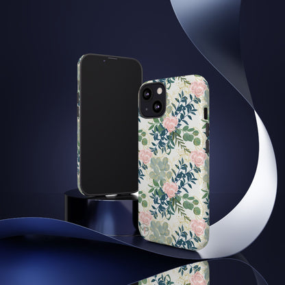 Floral Pattern Phone Case - Tough Cases