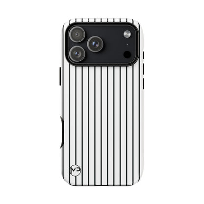 Striped Tough Phone Case — Slim Protective iPhone Cover