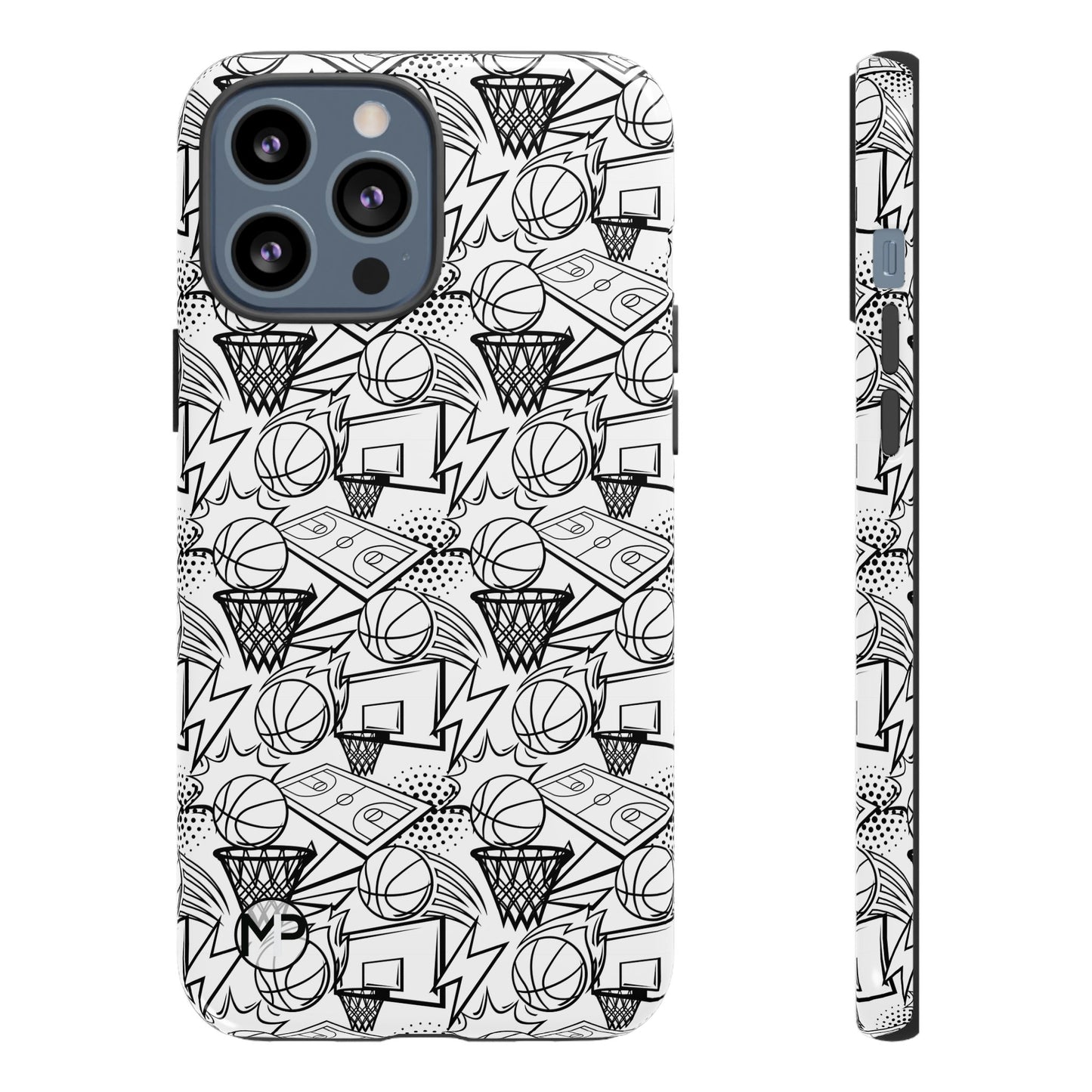 Basketball Doodle Tough Phone Case