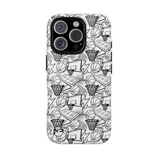 Basketball Doodle Tough Phone Case