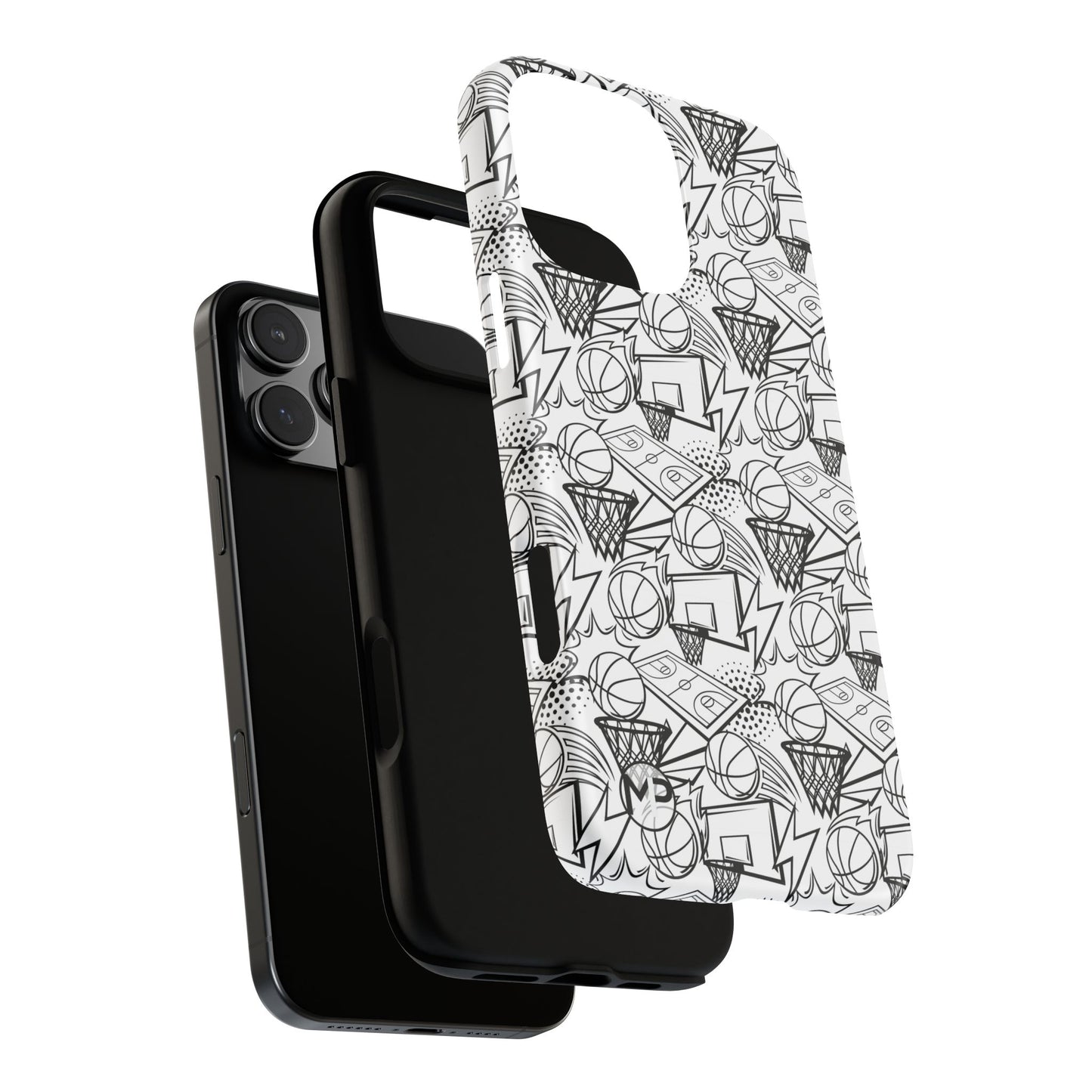 Basketball Doodle Tough Phone Case